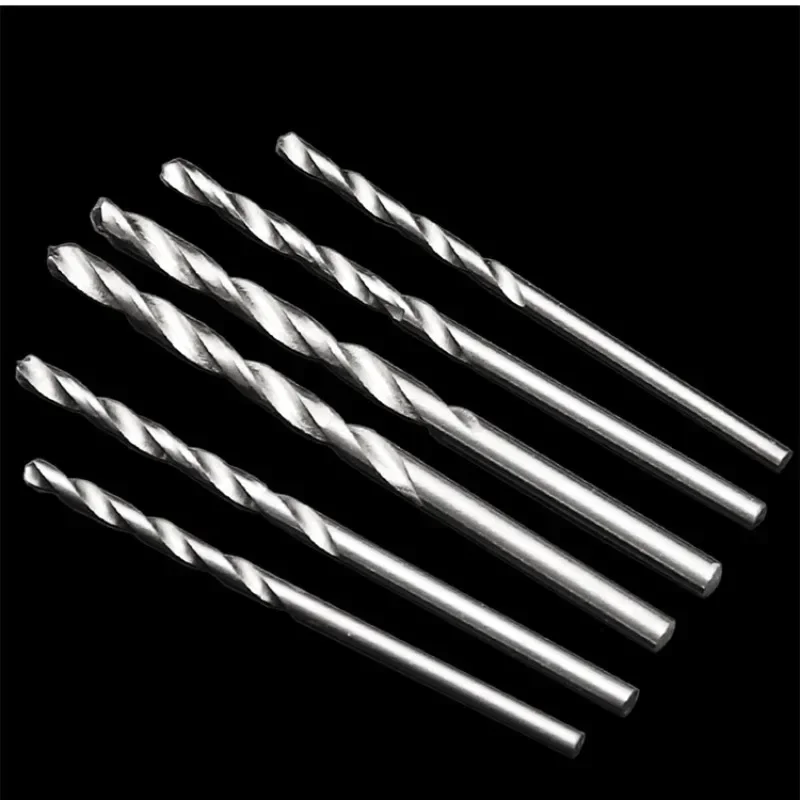 25Pcs/Set Twist Drill Bit 0.5mm~3mm High Speed Steel Round Shank Mini Drill Bits Kit DIY Jewelry Punching Tool Woodworking Tools