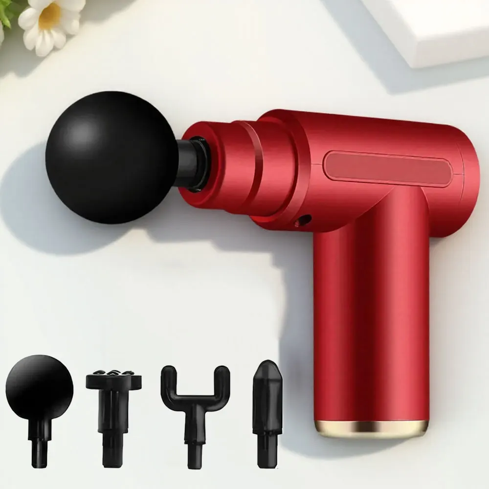 

Fascial Gun Muscle Massage Gun Deep Tissue Handheld Percussion Massager For Body Back Neck Leg Pain Relief Muscle Recovery