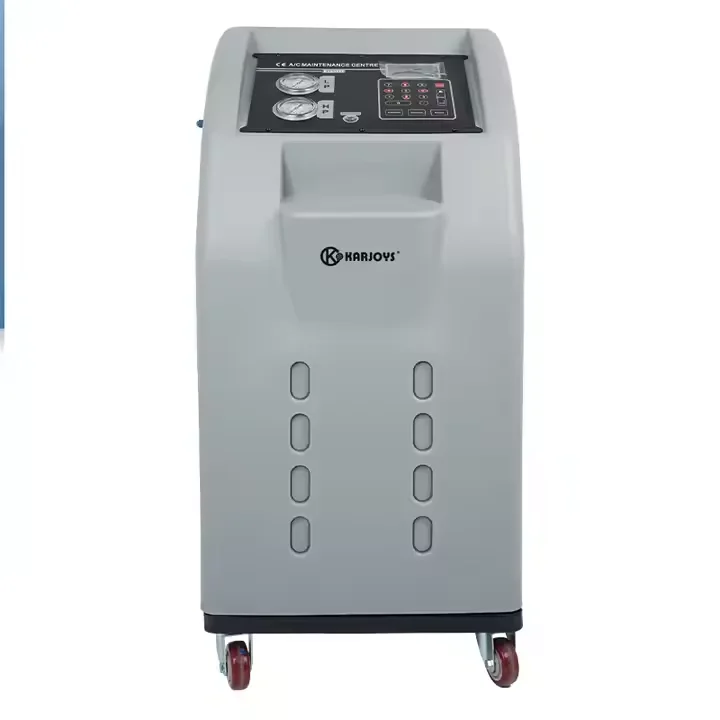 

New R1234YF X580 AC Recovery And Charging Refrigerant Machines Automotive Air Conditioning System With Plastic Construction