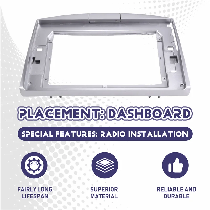 

Адаптер шнура питания в комплекте, 10-дюймовая рамка для автомобильного радиоприемника для Passat CC B6 2007-2015, 2DIN, жгут проводов стерео панели