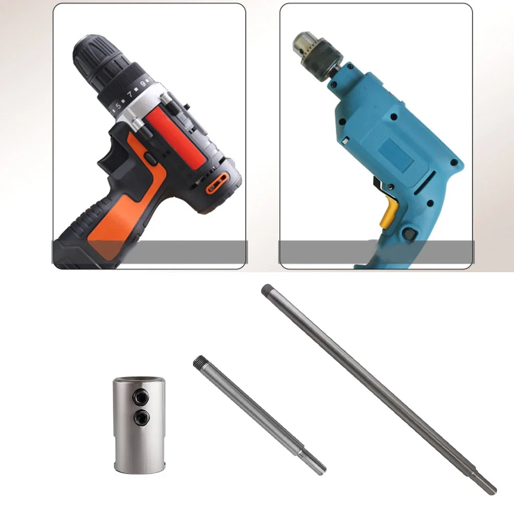

150mm For HoleSaw Extension Rod 300m Compatible With Triangular Handle Suitable For Plastic Aluminum And Thin Iron