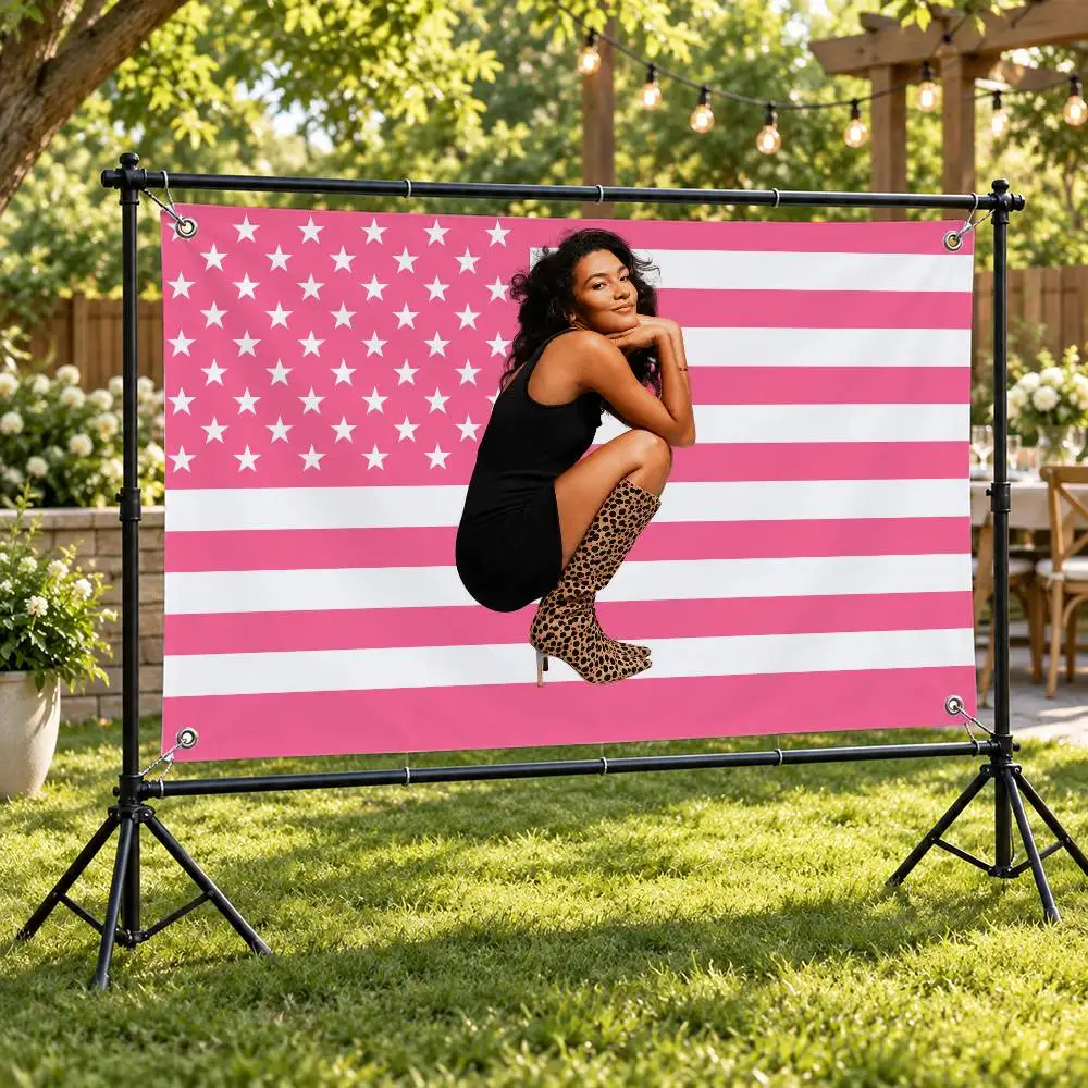 Singer Olivia Dean Aesthetic Wall Tapestry Flag Printed Wall Hanging Living Room Party Outdoor Decor