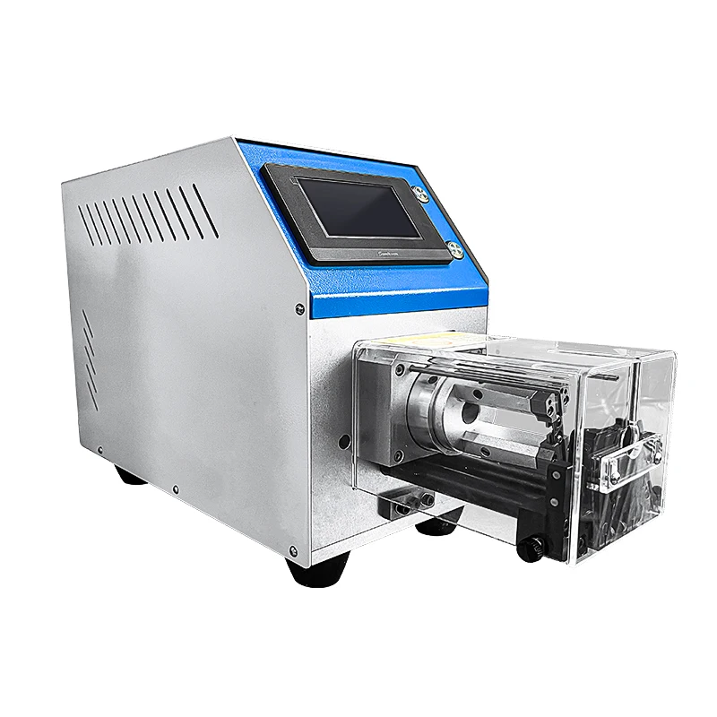 

Машина для зачистки коаксиальных кабелей Полуавтоматическая машина для зачистки многослойных защитных слоев автомобильных жгутов проводов Коаксиальный кабель