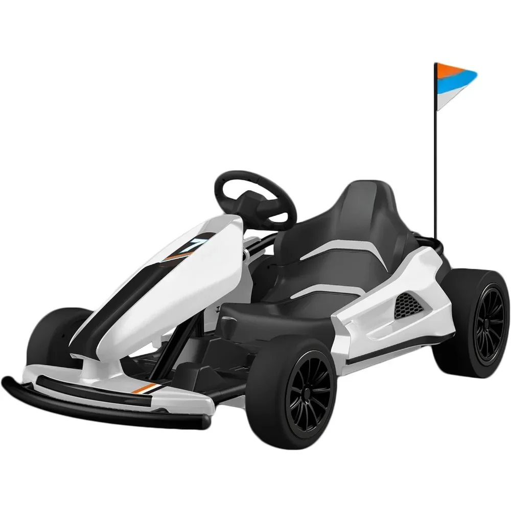 Electric Go Kart, for 6+ Kids Adults Ride on Car  Racing Drift Car for Boys Girls, Go Kart, 24V Battery Powered Pedal Go Karts