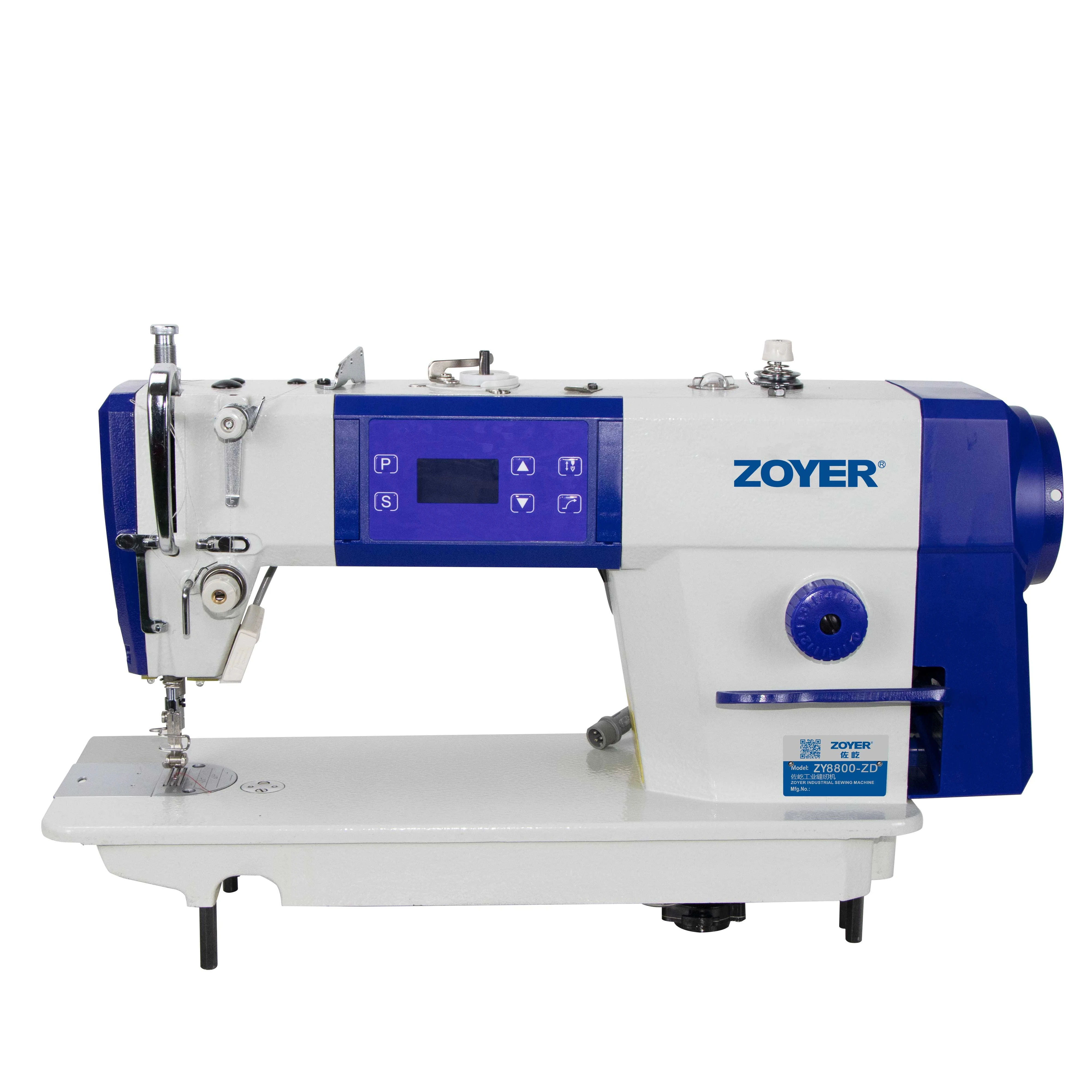 

ZY8800ZD Zoyer Direct Drive Lockstitch Electronic Industrial Sewing Machine