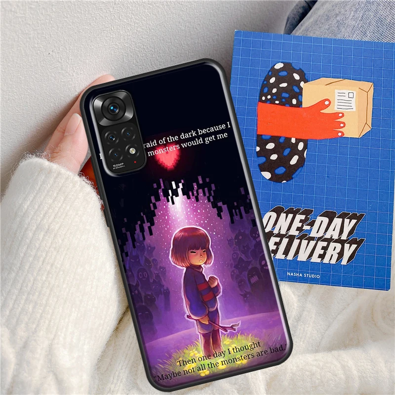 Game Undertale Case For Xiaomi Redmi Note 12 11 9 8 10 Pro Note 12S 11S 9S 10S Cover For Redmi 12C 9C 10C