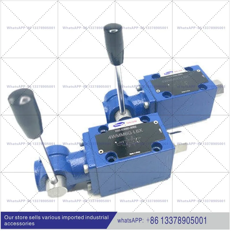 Shanghai Lixin Manual Directional Valve 4WMM6E/C/D/Y/A/J/H/G/M/U/R/F-L6X/F Hydraulic Valve A