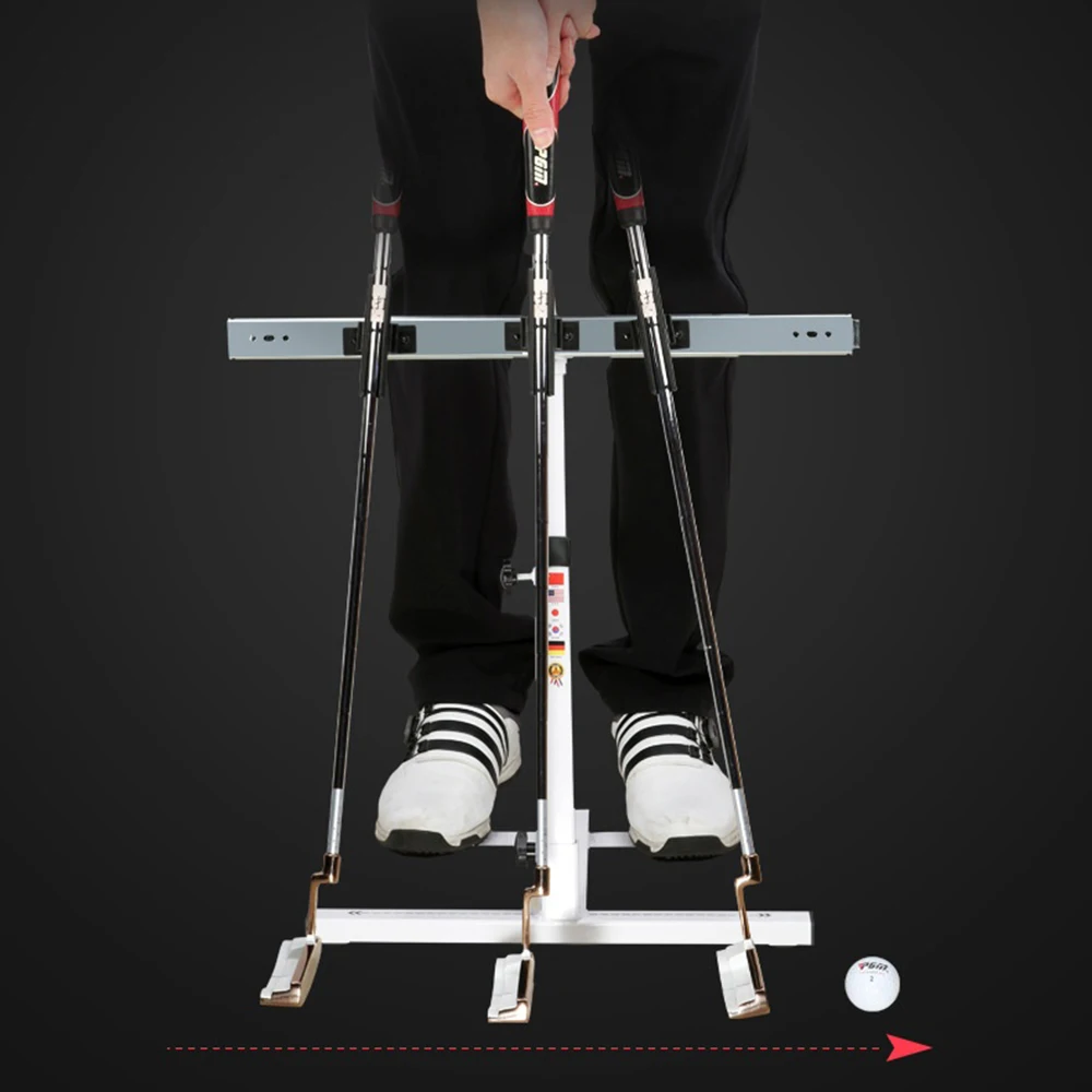 PGM-attrezzatura didattica per allenatore di Putting Golf, piastra per pista per Putter, correttore posturale di calibrazione, allenamento JZQ009