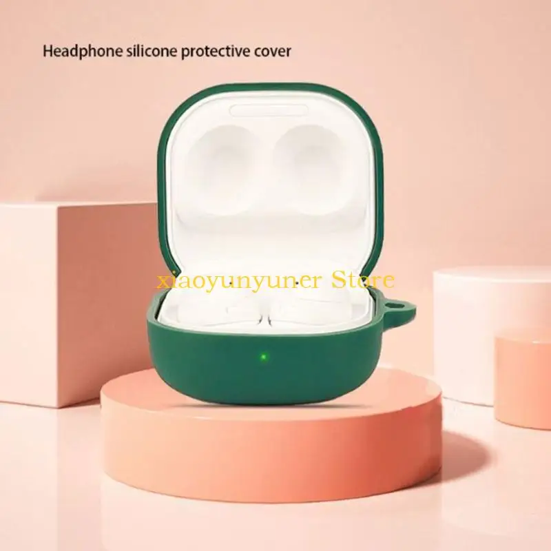 P9JB Protective Carrying Case Shockproof Compatible for GalaxyBuds FE Earphone Dustproof Housing Washable Charging Box Sleeve