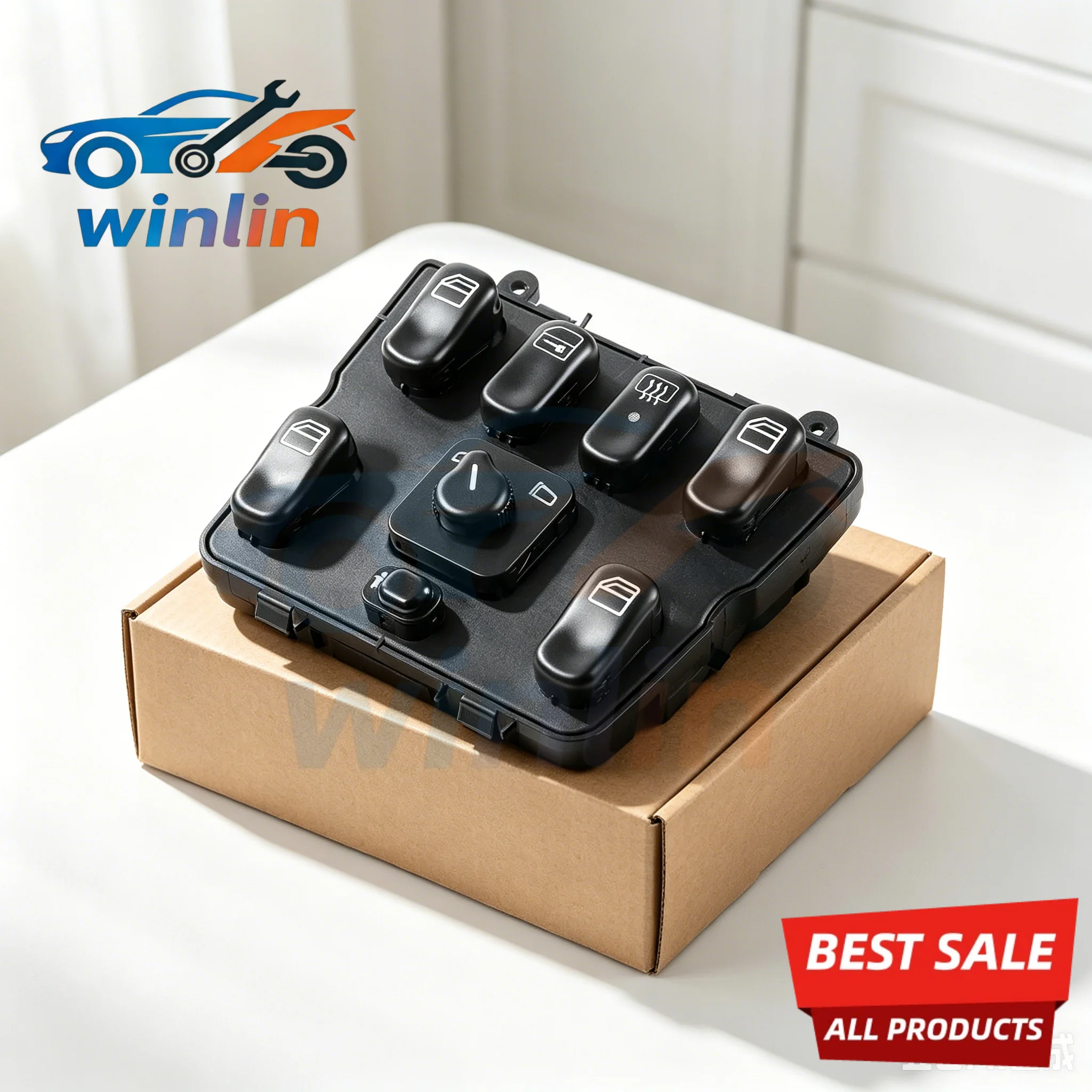

1638206610 Power Window Mirror Control Switch Button for Mercedes Benz M Class W163 ML230 ML270 ML320