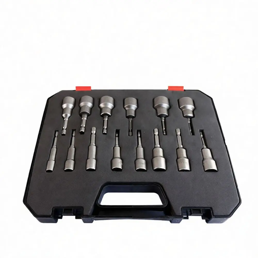 Magnetic Hex Socket Bit For Fuxin Impact Driver Power Screwdriver 65mm Chrome Vanadium Steel Nut Setter Hand Tool Accessory
