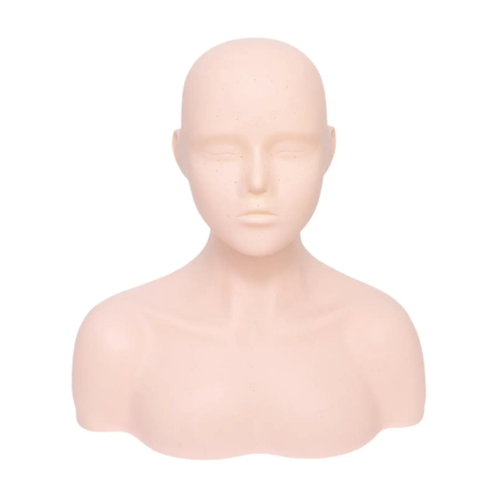 

Massage Practice Head Mannequin Head, Multipurpose Massage Cosmetology Mannequin Head for Practice Training SPA