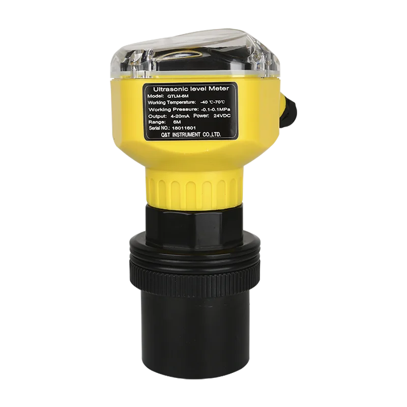 4-20mA Diesel Fuel Water Tank Digital Level Transmitter Gauge Indicator Meter Level Sensor Plastic