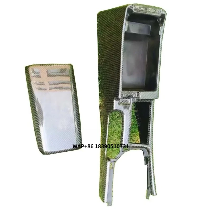 

For 1998-2002 Skyline R34 Center Console Trim Arm Rest (RHD) Carbon Fiber CF