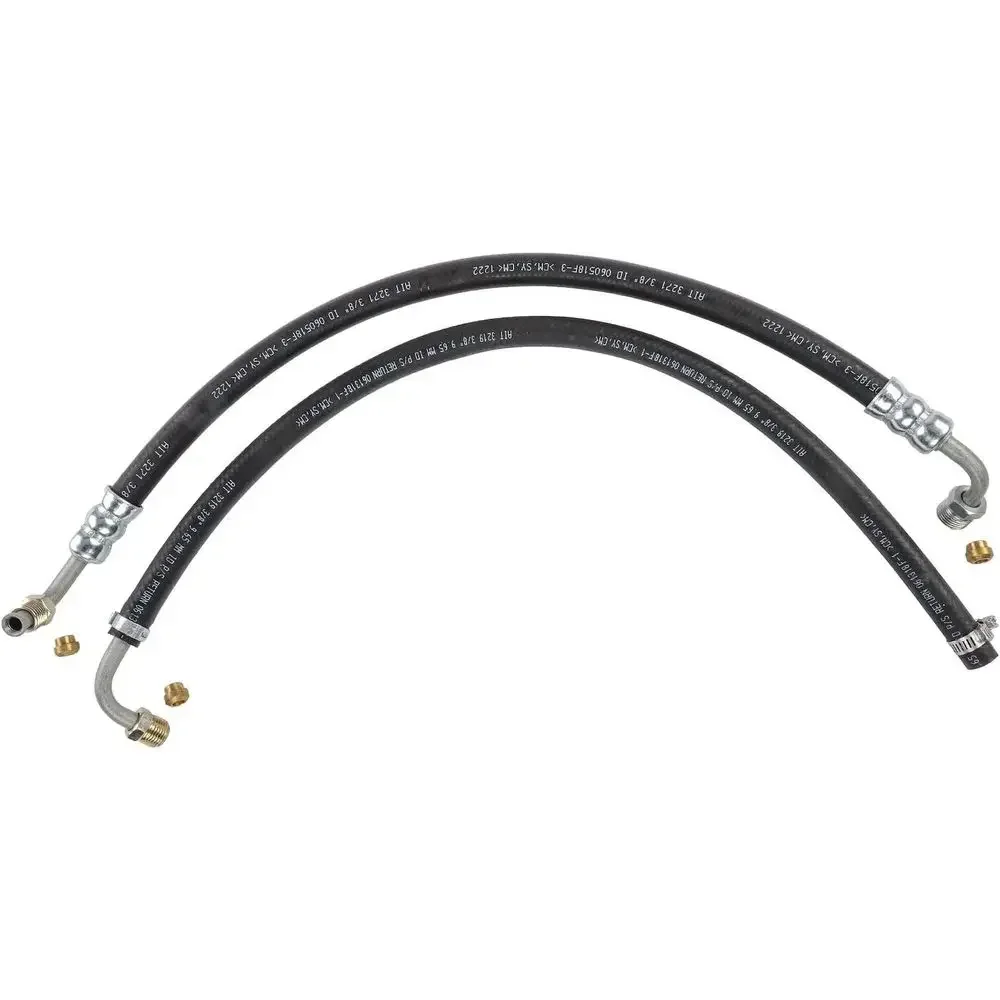 

Steering Hose Kit for GM Vehicles | 3/8 Rubber | 24 Pressure Hose & 26 Return Hose