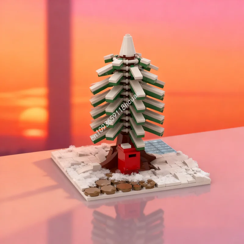 

337pcs MOC Santas Mailbox Seasonal Christmas Model Building Blocks Toys Architecture Idea Education Christmas Gifts Brick