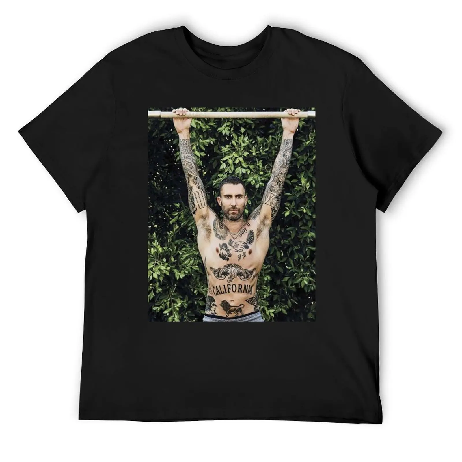 adam levine T-Shirt sports fans vintage mens white t shirts