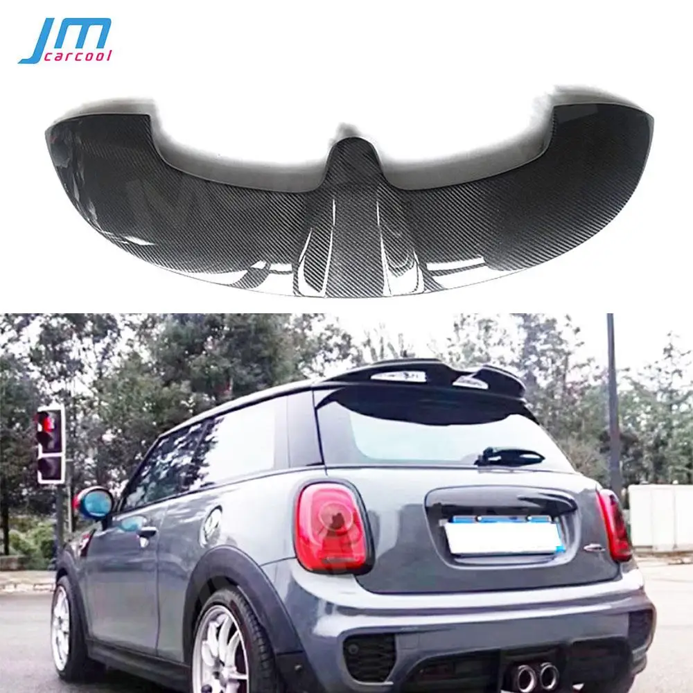 

Carbon Fiber Rear Roof Spoiler Lip Top Wings Car Decoration For BMW Mini F55 F56 Cooper FRP Rear Roof Spoiler Cars Accessories