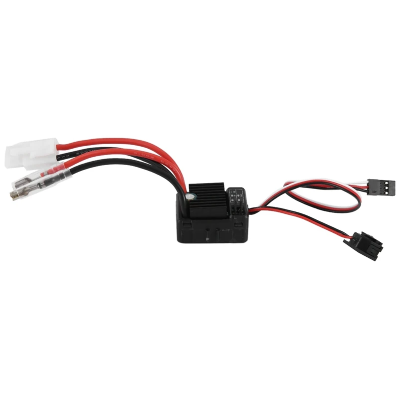 550 Brushed Motor 12T With 1060 Brushed ESC 60A 2-3S Lipo Waterproof Electric Speed Controller For RC 1/10 Crawler Car Parts