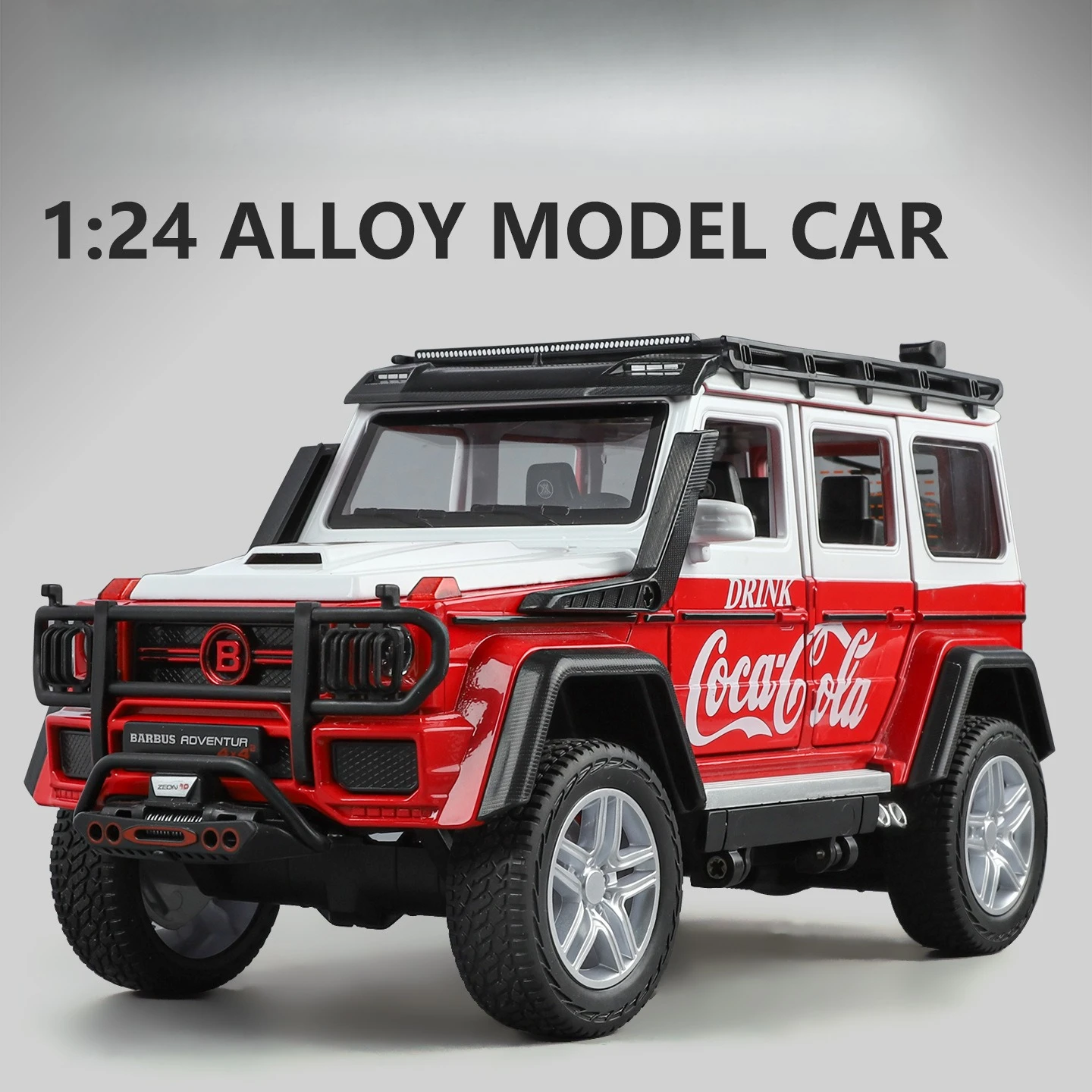 

Моделирование от 1 до 24, большая модель внедорожного автомобиля из сплава G для печати, орнамент, игрушки, оптовая продажа, подарки