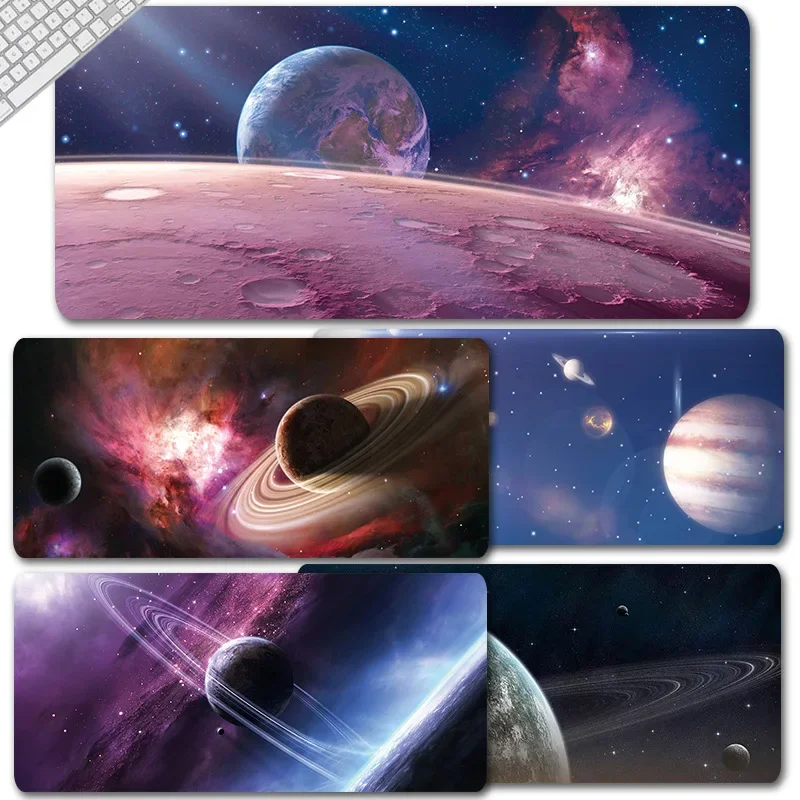 Big Mouse Pad Creative Starry Sky Super Large XL Game Mouse Pad Computer Keyboard Anti Slip Table Pad Desk Mats 800*300*2mm