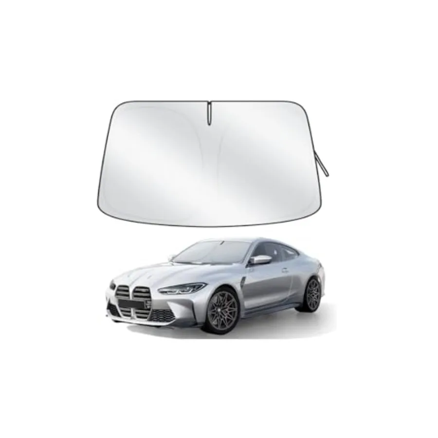 

Car Windshield Sun Shade, 300T Thickened Car Window Shades Heat Reflective Interior Cool, Universal Fit for Most Cars SUVs Truc