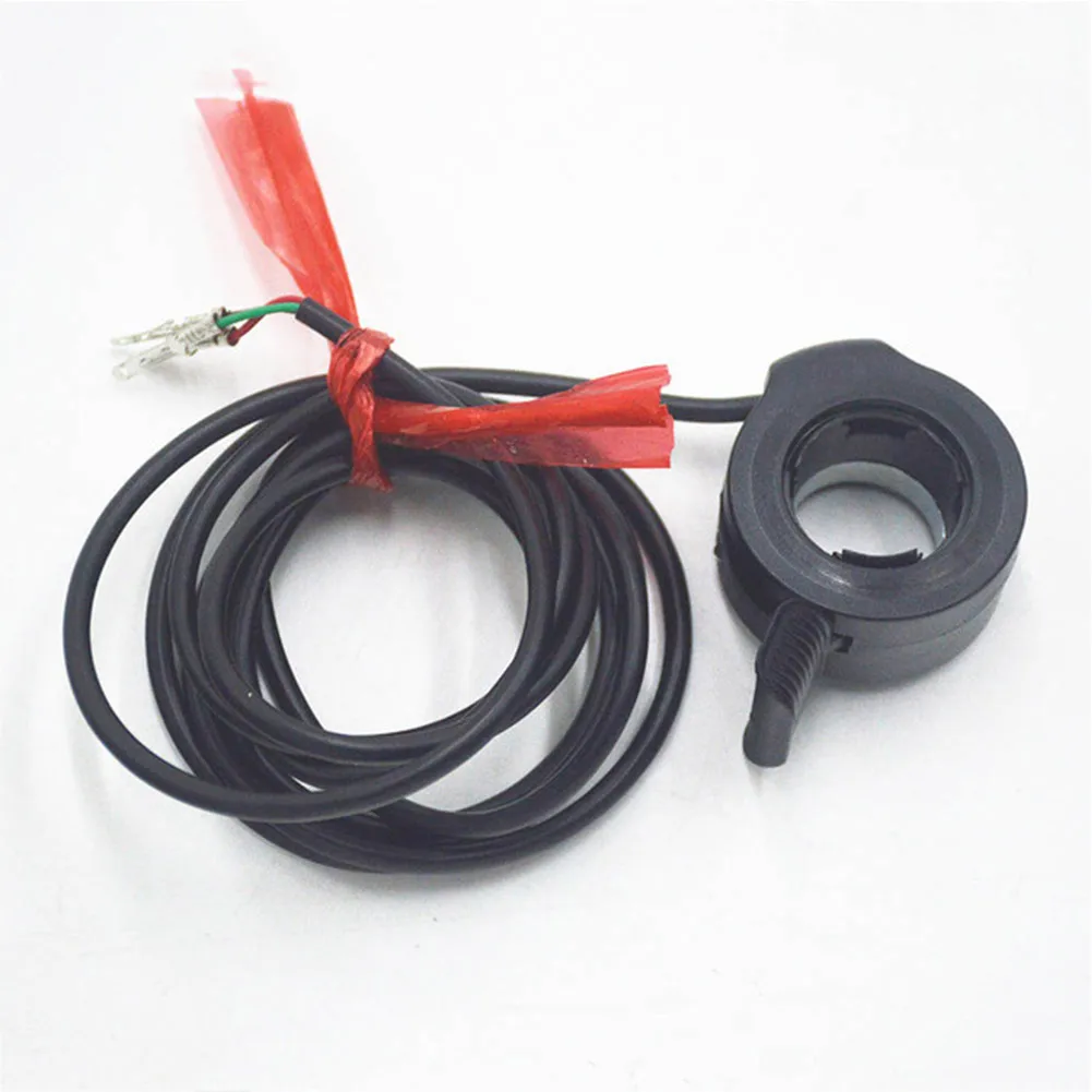 Brand New Thumb Throttle Finger Trigger Throttle 1 Pc 1.6 Meters Wire 22mm Diameter ABS Bike Ebike Electric Scooter