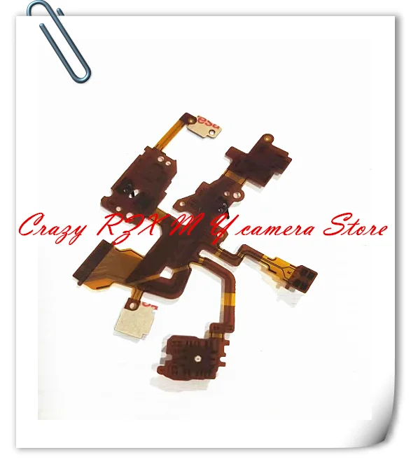 نسخة جديدة لسوني A7 A7K A7R A7S الغطاء العلوي مصراع الإصدار زر فليكس مفتاح الطاقة وضع الطلب كابل مرن FPC ألفا 7 7R 7S