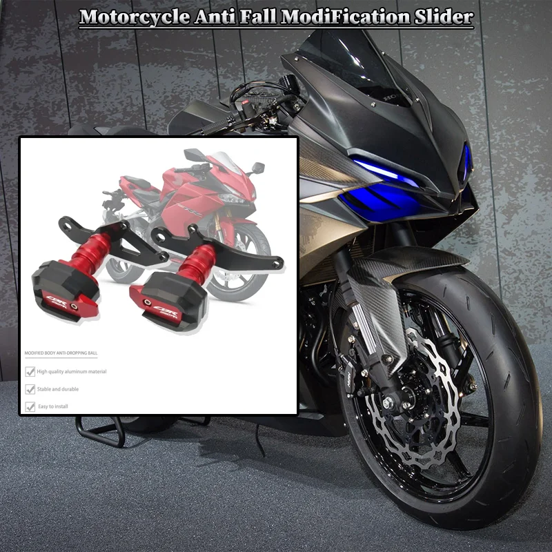 

Для HONDA CBR250RR CBR250 RR CBR 250RR 2017-2022 мотоциклетная защитная рамка, слайдер, обтекатель, защита от ударов