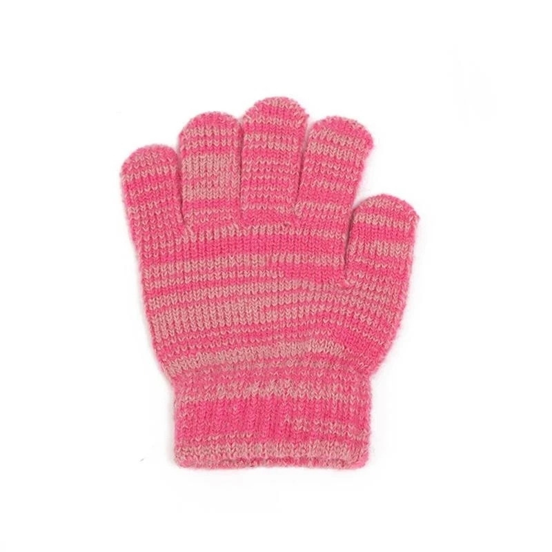 J15U مجموعة قفازات وشاح للرقبة للأطفال الصغار من الفتيات والأولاد من عمر 1 إلى 5 سنوات، مجموعة مستلزمات الأطفال #4