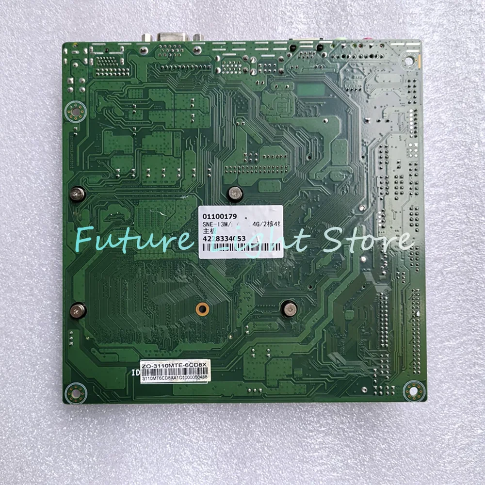 ZO-3110MTE-6CD8X SNE-I3M Industrial Control Computer Motherboard Integrated CPU