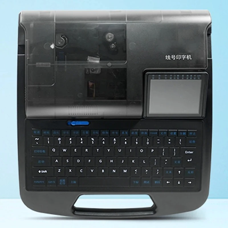 C280E/T Number Tube Label Printer, PVC Heat Shrink Tube Coding Machine U Disk Transfer Line Number Marker