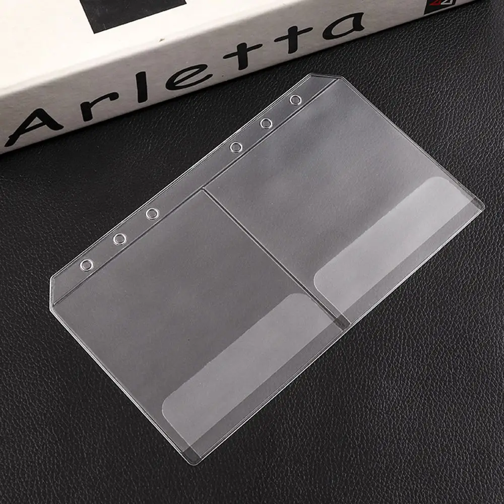 

Filler A5 A6 Size with Flap Ticket Card Organizer Bag Loose Leaf Bags Binder Zipper Folders Binder Pockets Notebook Binder