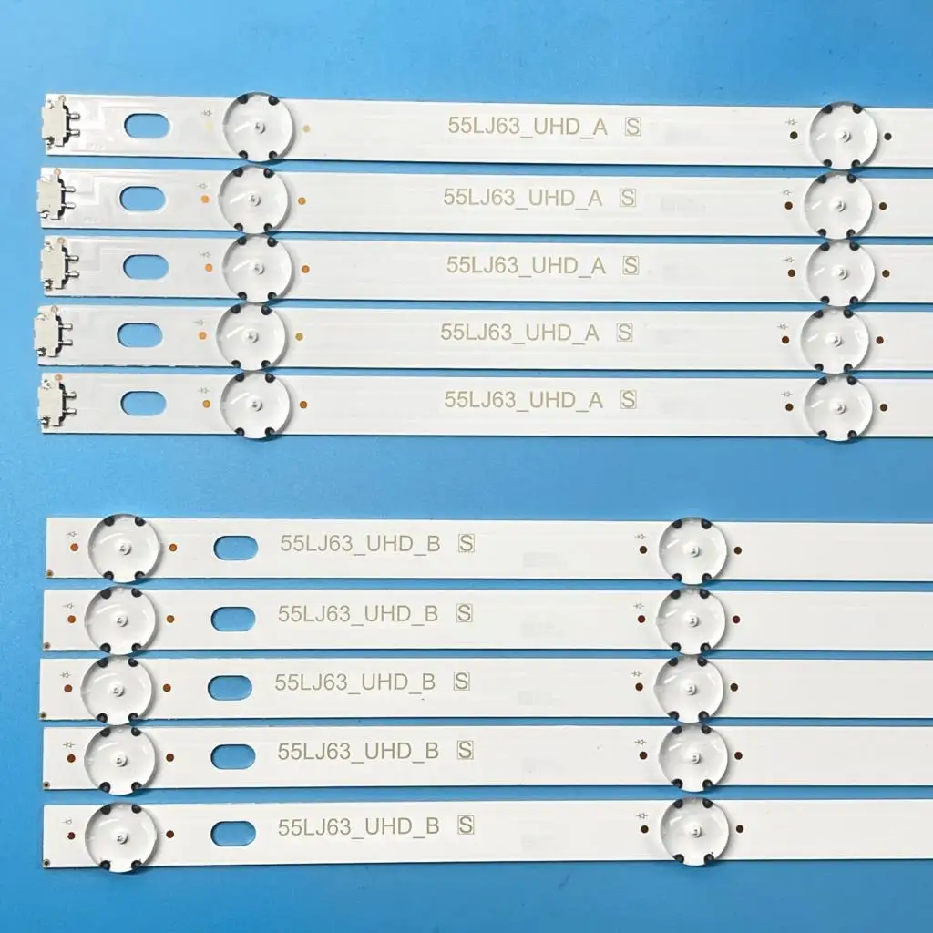 LED Strip For 55UJ634V 55UJ630V 55UJ6500 55LJ5500 55UJ635 55UK6100PLB 55UJ6300 55UJ6307 55UJ635V 55UJ63_UHD 55LJ55_FHD A B