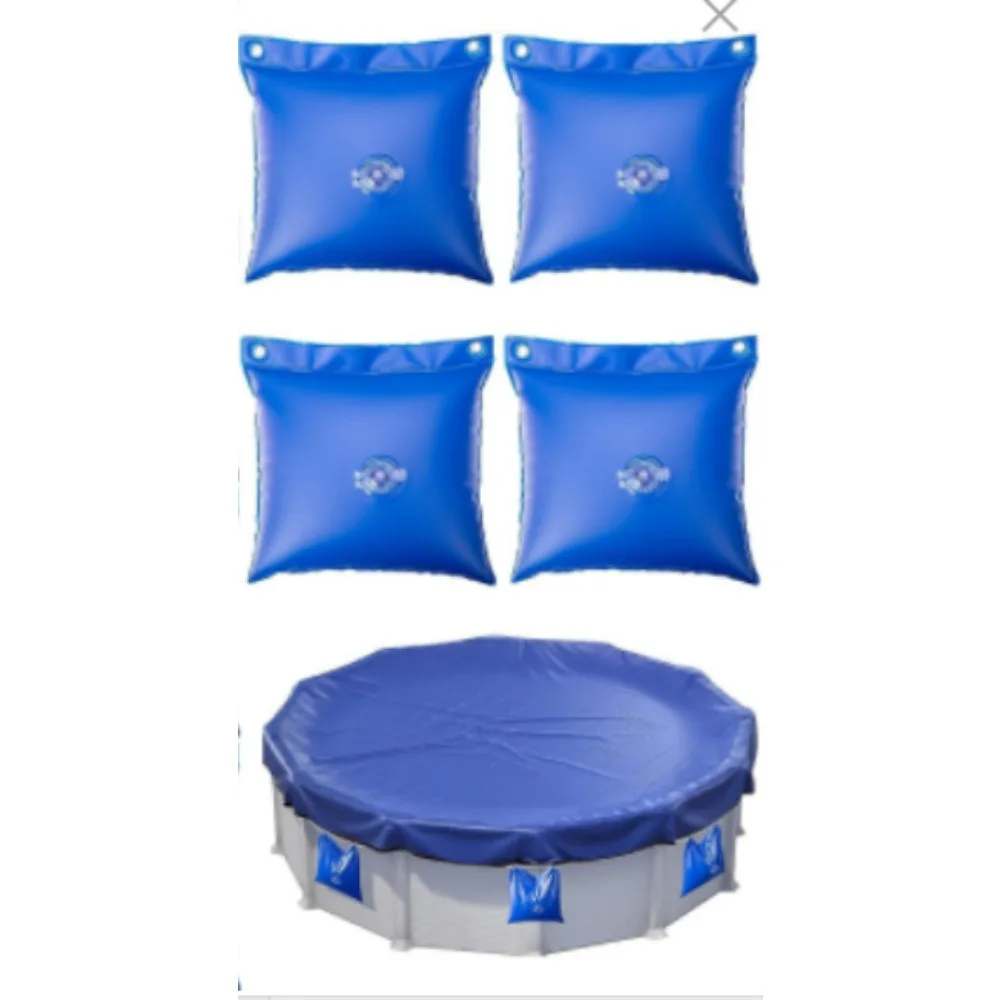 Cubierta para piscina, bolsa de PVC, bolsa de agua para piscina, cubierta gruesa resistente a prueba de viento para piscina para invierno