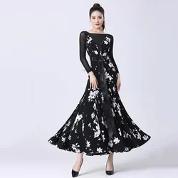 Ballroom Dance Dress High-grade Modern Practice Costume National Standard 2024 New Women Tango Waltz Stage Performance Clothes