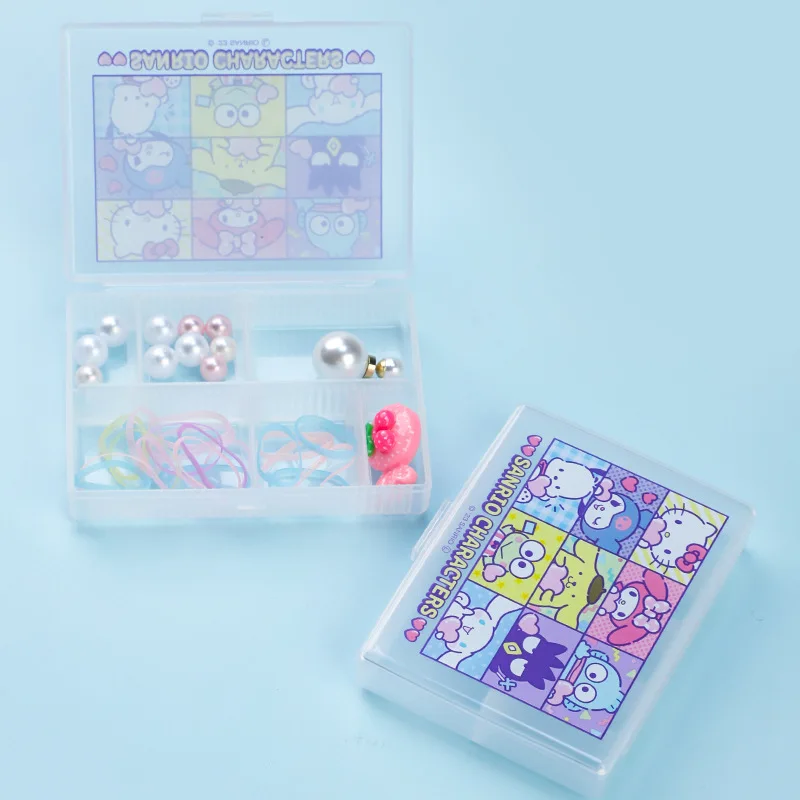 Sanrio Minha Melody Caixa De Armazenamento, Cinnamoroll Kawaii Anime Desenhos Animados, Moedas Pill Box, Jóias Brinquedos De Armazenamento, Presentes de Aniversário, Bonito