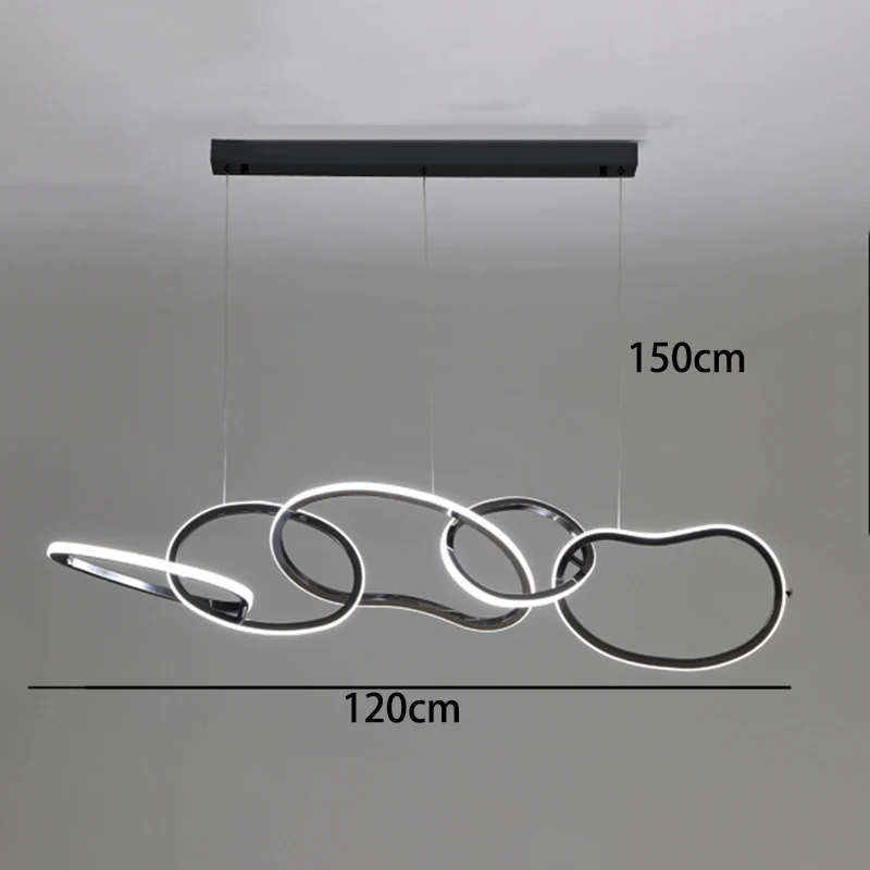 Moderne woondecoratie led-verlichting hanglamp lampen voor woonkamer Kroonluchters voor eetkamer hanglamp binnenverlichting