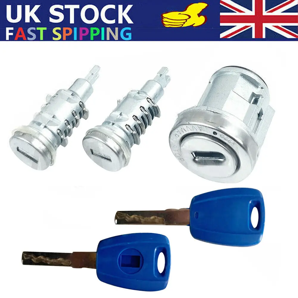 

Car Door Lock Barrel & Ignition Switch Lock Set For Fiat Doblo MK2 /Vauxhall Combo D Car Interior Parts Accessories