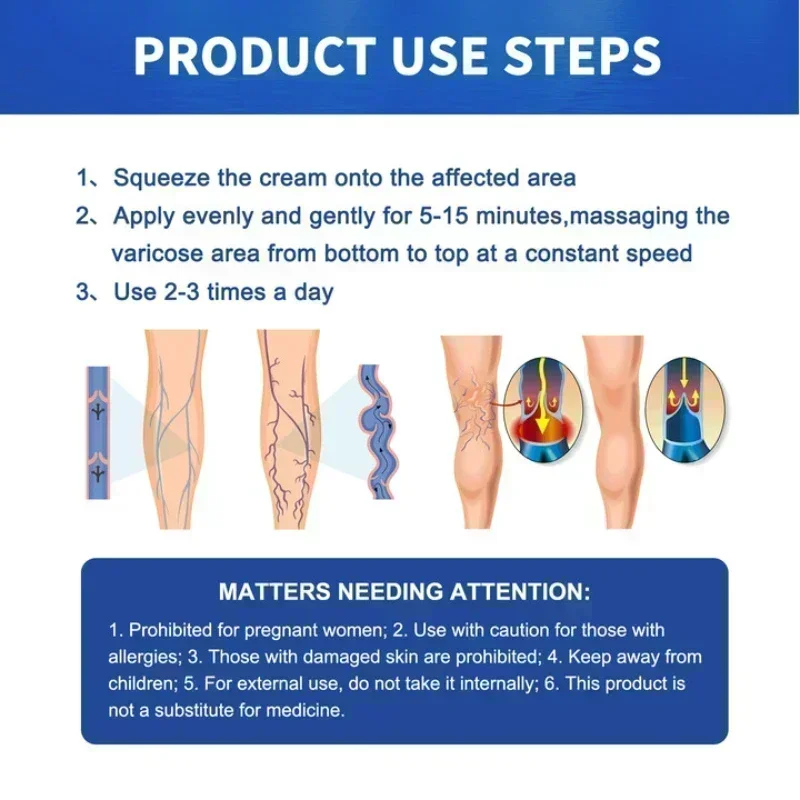 ใหม่เส้นเลือดขอดซ่อม Tongmai ที่มีประสิทธิภาพบรรเทาขา Bulge Pain Treatment Vasculitis Phlebitis ลบหลอดเลือดดํา 77