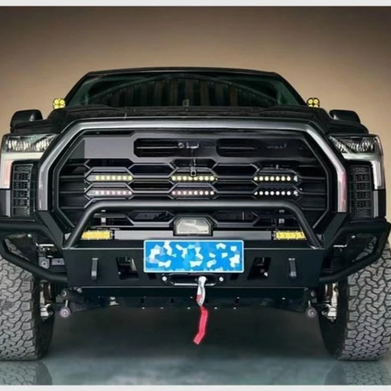 

Athletic front bumper can press winch front guard off-road guard anti-collision bar
