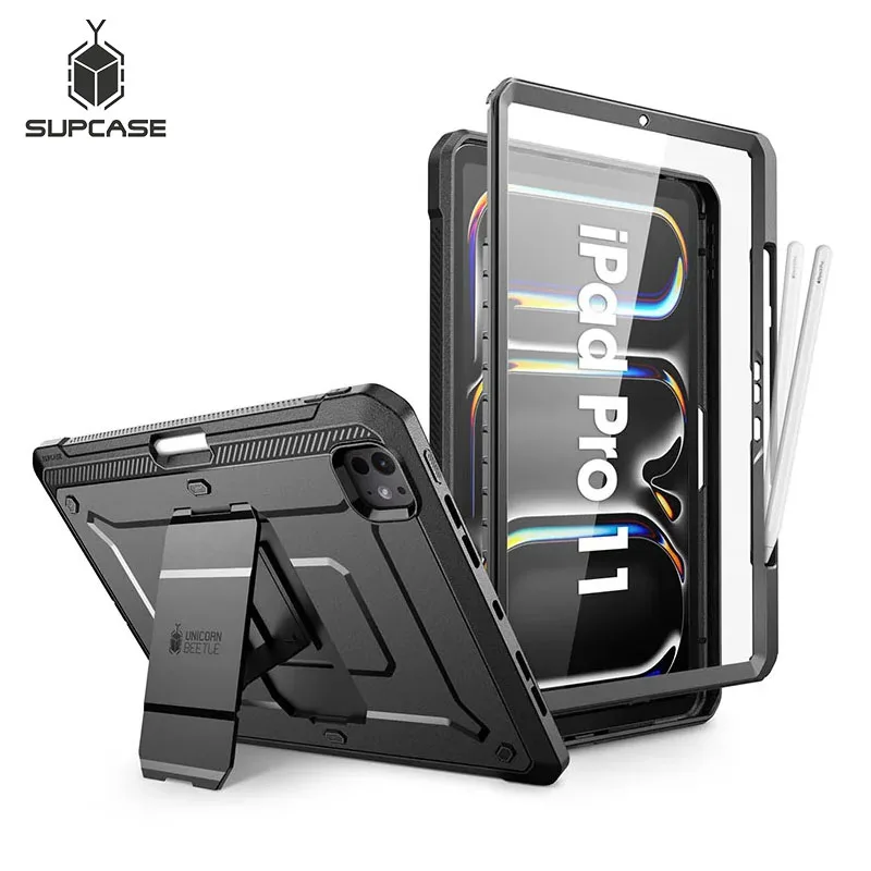 SUPCASE para iPad Pro 11 inch Case M4 2024 (5th generación) UB PRO funda resistente de cuerpo completo con Protector de pantalla incorporado y