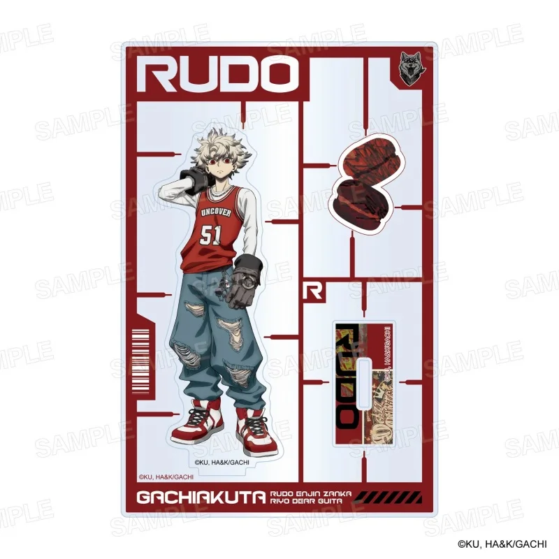 GACHIAKUTA 15CM Limited Style Anime Acrylic Stand Figure Bedroom Desktop Decoration Collectible Model Keychain