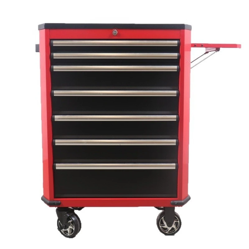 Auto repair tool cart trolley multi-function mobile car repair toolbox