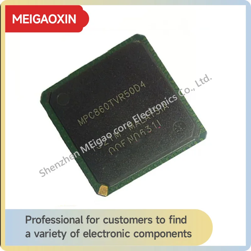 1 TEILE/LOS MPC860TCVR50D4 MPC860TCVR50 MPC860 BGA Mikroprozessor chips auf lager