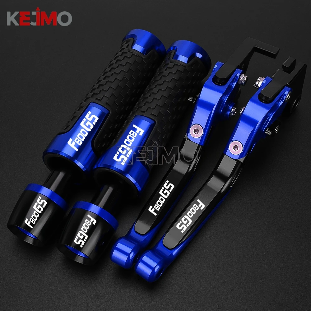 

F800 GS F 800GS F800GS 2008-2016 2015 2014 Motorcycle Brake Clutch Levers Non-slip Handlebar Handle Hand Grips Bar Ends for BMW
