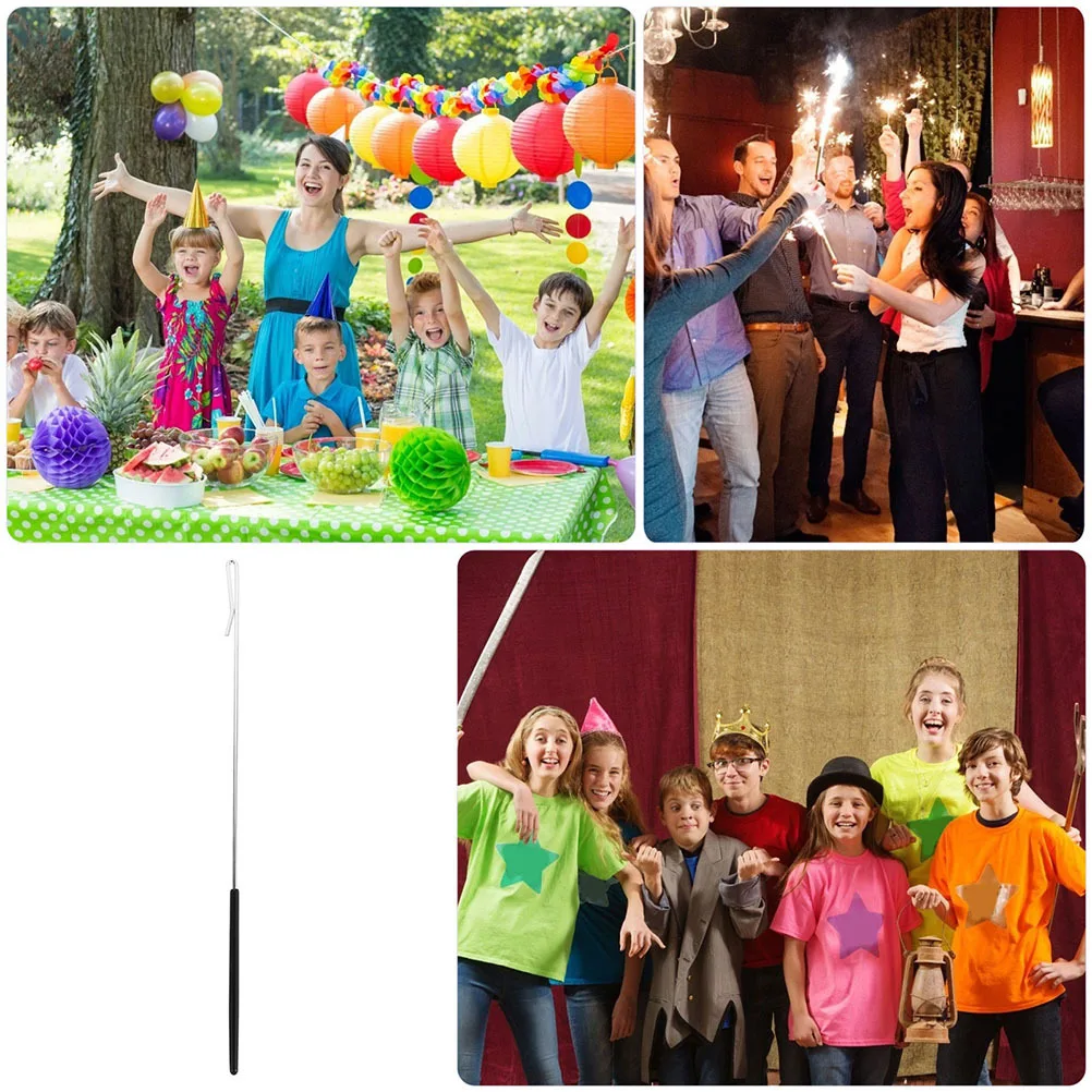 4 stuks handpop controlestaven metalen marionetarmen voor soepele beweging prestatie accessoires familie vinger entertainment