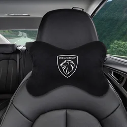 for Peugeot 206 307 308 3008 207 208 508 2008 5008 Brand new arrival car neck pillows both side Cotton flannel single headrest