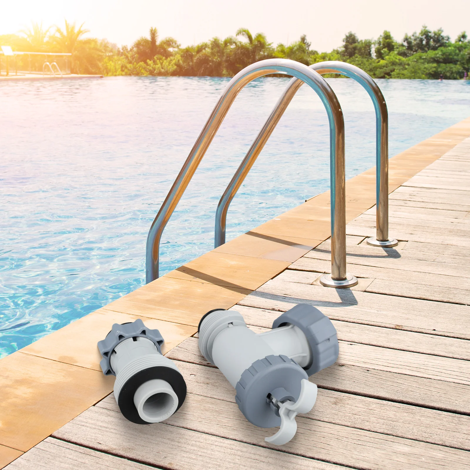 Filter Pump Assembly Replacement Pool Parts Swimming Pool Maintenance Lightweight Design For Intex Filtration Pumps