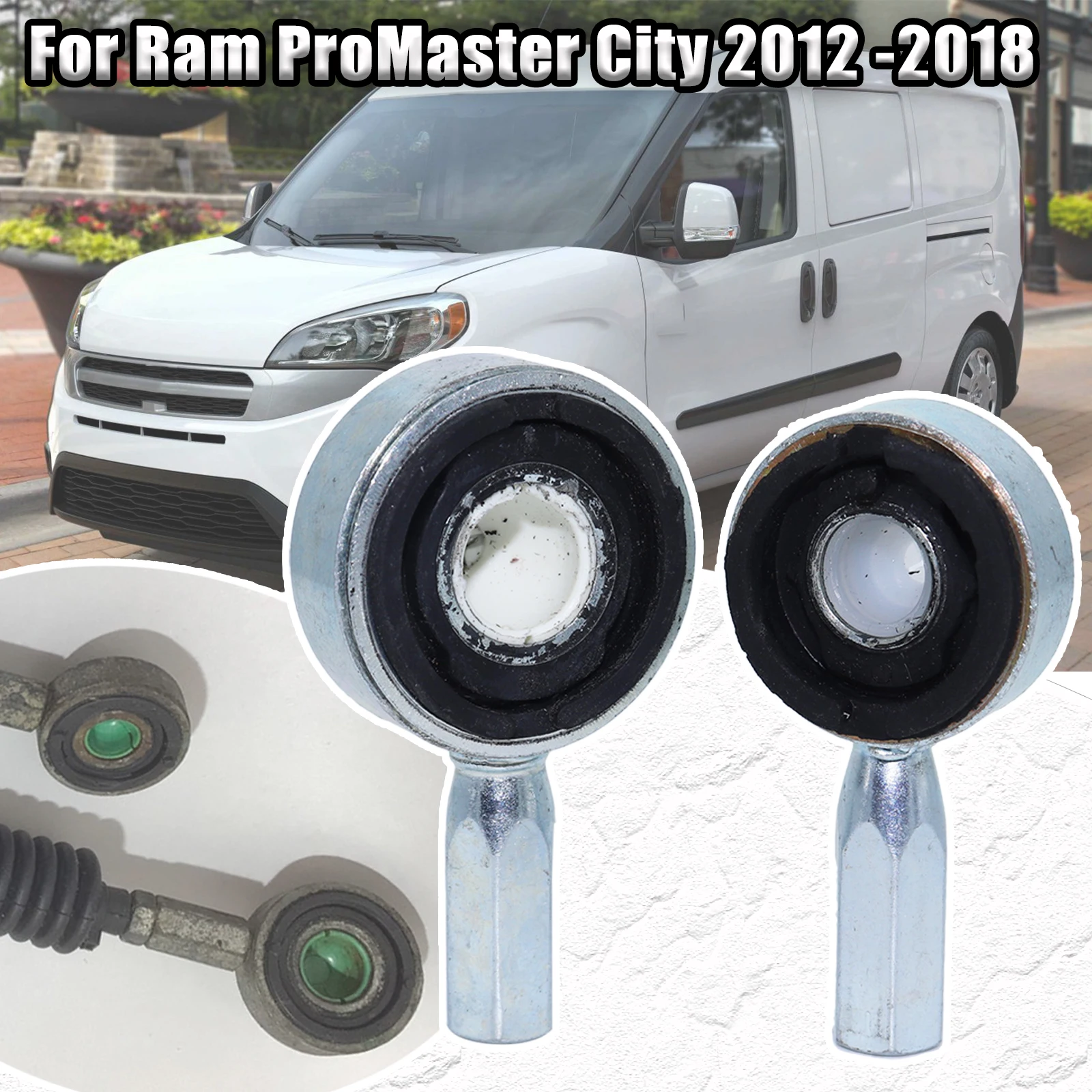 

For Ram ProMaster City 2012 -2018 Manual Gearbox Shift Cable Linkage Bushing Shifter Lever Selector Connect Both End Replacement